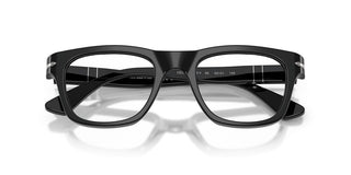 Persol PO 3389V unisex Black Squared Eyeglasses