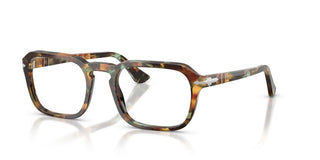 Persol PO 3390V unisex Havana Geometric Eyeglasses