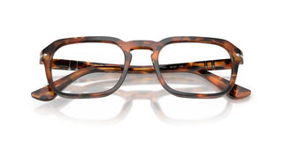 Persol PO 3390V unisex Havana Geometric Eyeglasses