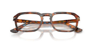 Persol PO 3390V unisex Havana Geometric Eyeglasses