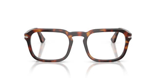 Persol PO 3390V unisex Havana Geometric Eyeglasses