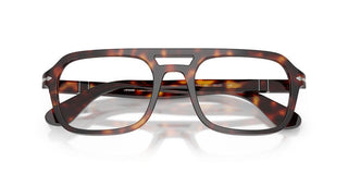 Persol PO 3394V unisex Havana Pilot Eyeglasses