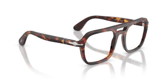 Persol PO 3394V unisex Havana Pilot Eyeglasses