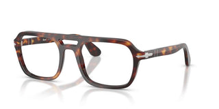 Persol PO 3394V unisex Havana Pilot Eyeglasses