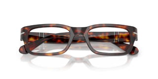 Persol PO 3399V unisex Havana Rectangle Eyeglasses