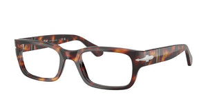 Persol PO 3399V unisex Havana Rectangle Eyeglasses