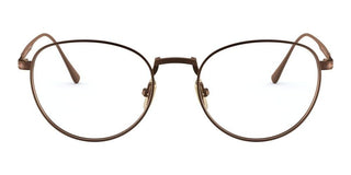 Persol PO 5002VT men Brown Round Eyeglasses