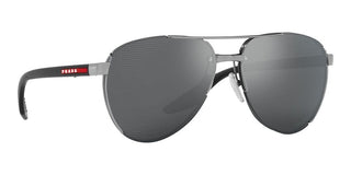 Prada Linea Rossa PRADA LINEA ROSSA SPS 51YS men Black Visor Sunglasses