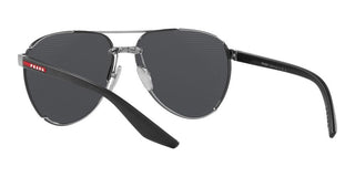 Prada Linea Rossa PRADA LINEA ROSSA SPS 51YS men Black Visor Sunglasses