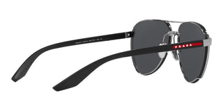 Prada Linea Rossa PRADA LINEA ROSSA SPS 51YS men Black Visor Sunglasses