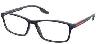 Prada Linea Rossa PRADA LINEA ROSSA VPS 04M men Blue Geometric Eyeglasses