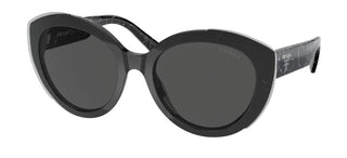 Prada PRADA PR 01YS women Black Cat Eye Sunglasses