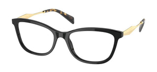 Prada PRADA PR 02YV women Black Cat Eye Eyeglasses
