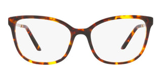 Prada PRADA PR 07WV women Havana Geometric Eyeglasses