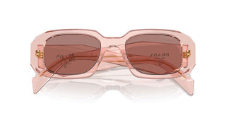 Prada Prada Pr 17ws Women Pink Geometric Sunglasses