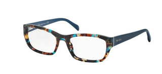 Prada PRADA PR 18OV women Havana Geometric Eyeglasses