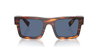 Prada Prada Pr 19ws Men Havana Geometric Sunglasses