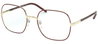 Prada PRADA PR 56WV women Red Geometric Eyeglasses