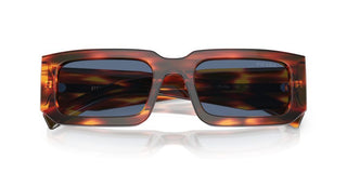 Prada Prada Symbole Pr 06ys Men Brown Geometric Sunglasses