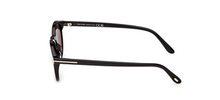 Tom Ford PRESCOTT-02 FT 1331 men Black Round Sunglasses