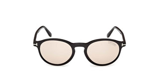 Tom Ford PRESCOTT-02 FT 1331 men Black Round Sunglasses