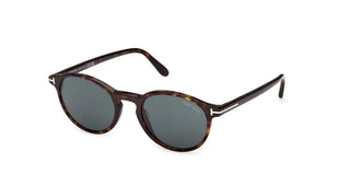 Tom Ford PRESCOTT-02 FT 1331 men Havana Round Sunglasses