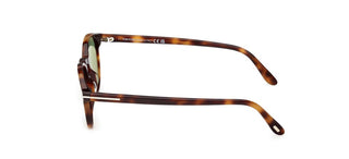 Tom Ford PRESCOTT-02 FT 1331 men Havana Round Sunglasses