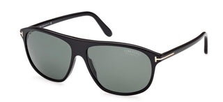 Tom Ford PRESCOTT FT 1027 men Black Geometric Sunglasses