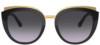 Dolce & Gabbana PRINT FAMILY DG 4383 women Black Cat Eye Sunglasses