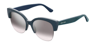 Jimmy Choo PRIYA/S women Blue Cat Eye Sunglasses