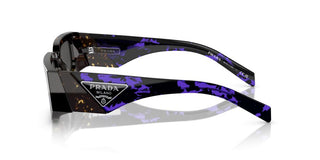 Prada Pr 09zs Men Black Geometric Sunglasses