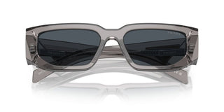 Prada Pr 09zs Men Grey Geometric Sunglasses