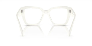 Prada PR 09ZV women White Geometric Eyeglasses