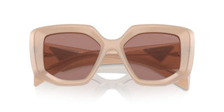 Prada Pr 14zs Women Pink Geometric Sunglasses