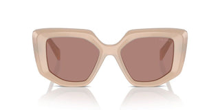 Prada Pr 14zs Women Pink Geometric Sunglasses