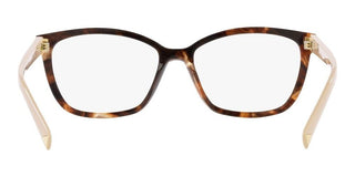 Prada PR 15ZV women Havana Geometric Eyeglasses