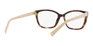 Prada PR 15ZV women Havana Geometric Eyeglasses