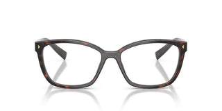 Prada Pr 15zv Women Brown Geometric Eyeglasses