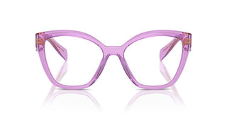Prada Pr 20zv Women Violet Butterfly Eyeglasses