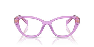 Prada Pr 21zv Women Violet Cat Eye Eyeglasses