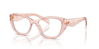 Prada Pr 21zv Women Pink Cat Eye Eyeglasses