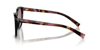 Prada Pr 22zs Women Brown Squared Sunglasses