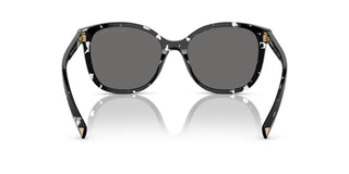 Prada Pr 22zs Women Black Squared Sunglasses