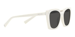 Prada PR 23ZS women White Squared Sunglasses