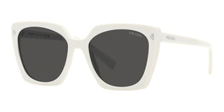 Prada PR 23ZS women White Squared Sunglasses