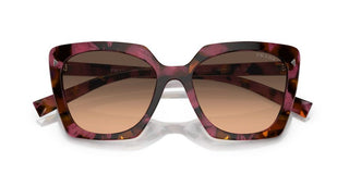 Prada Pr 23zs Women Red Squared Sunglasses