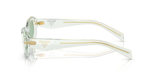 Prada Pr 26zs Women Transparent Cat Eye Sunglasses