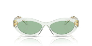 Prada Pr 26zs Women Transparent Cat Eye Sunglasses