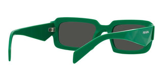 Prada PR 27ZS men Green Geometric Sunglasses