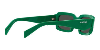 Prada PR 27ZS men Green Geometric Sunglasses